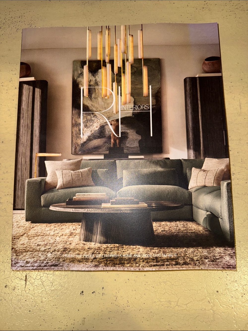 RH INTERIORS COFFEE TABLE BOOK